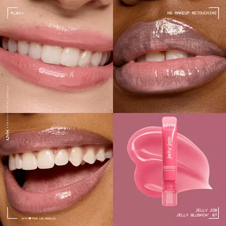NYX Professional Makeup Jelly Job Lipgloss 07 Jelly Blushin Roze