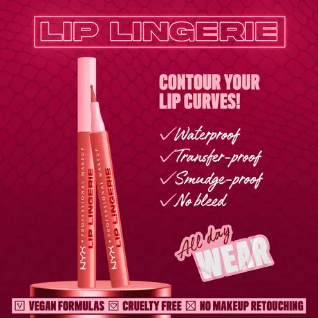 NYX Professional Makeup Lip Lingerie Liner Stain 09 Send Nudes Rood