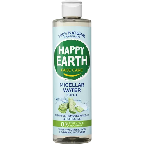Happy Earth 100% Natuurlijke Face Care Micellair Water 3-In-1 300 ML