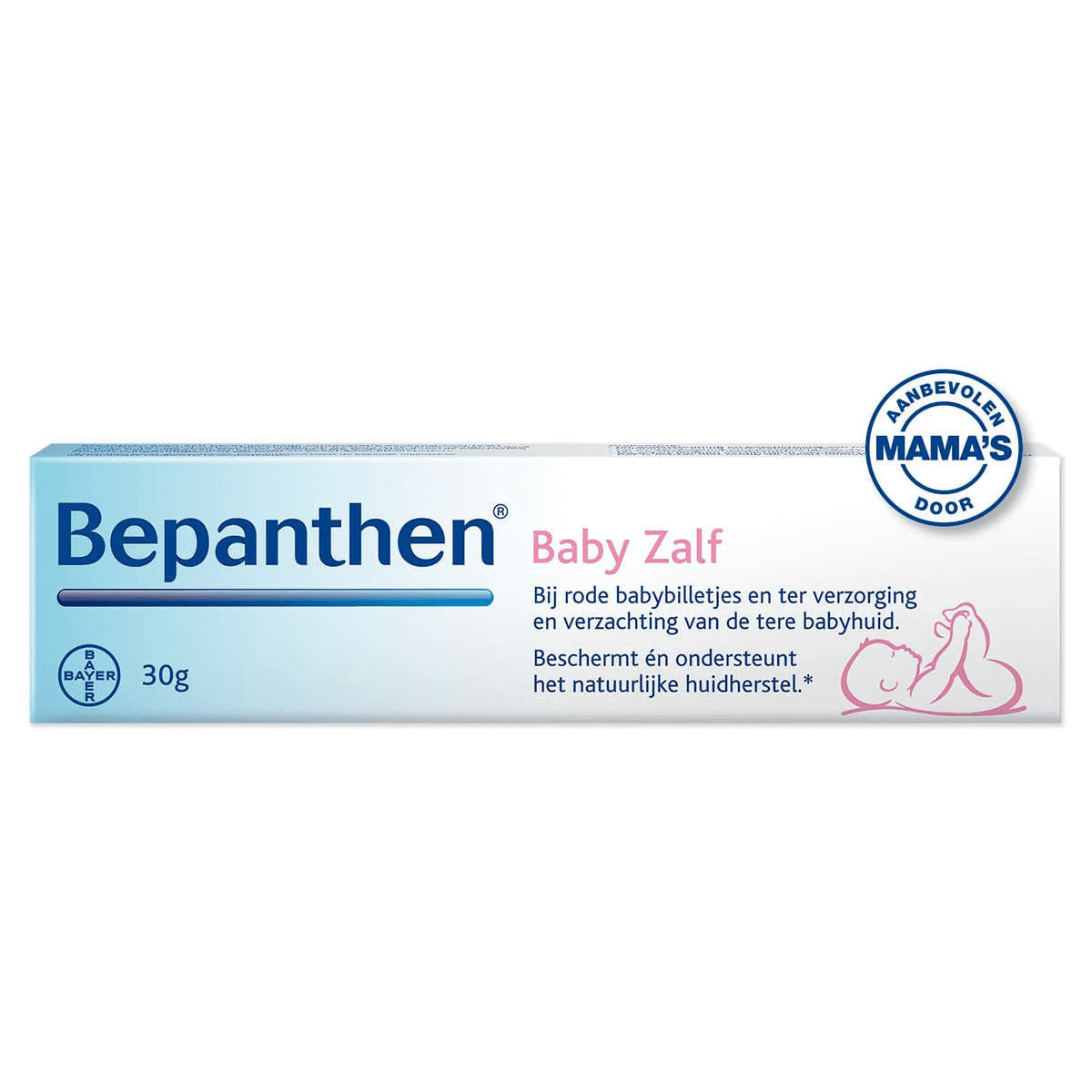 bepanthen baby zalf voor de droge babyhuid en bij luieruitslag 30 gram 30 gr etos