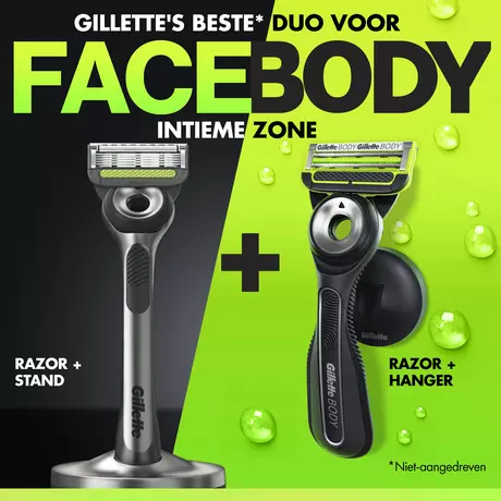 GilletteLabs Face & Body Scheermes Duo-Verpakking