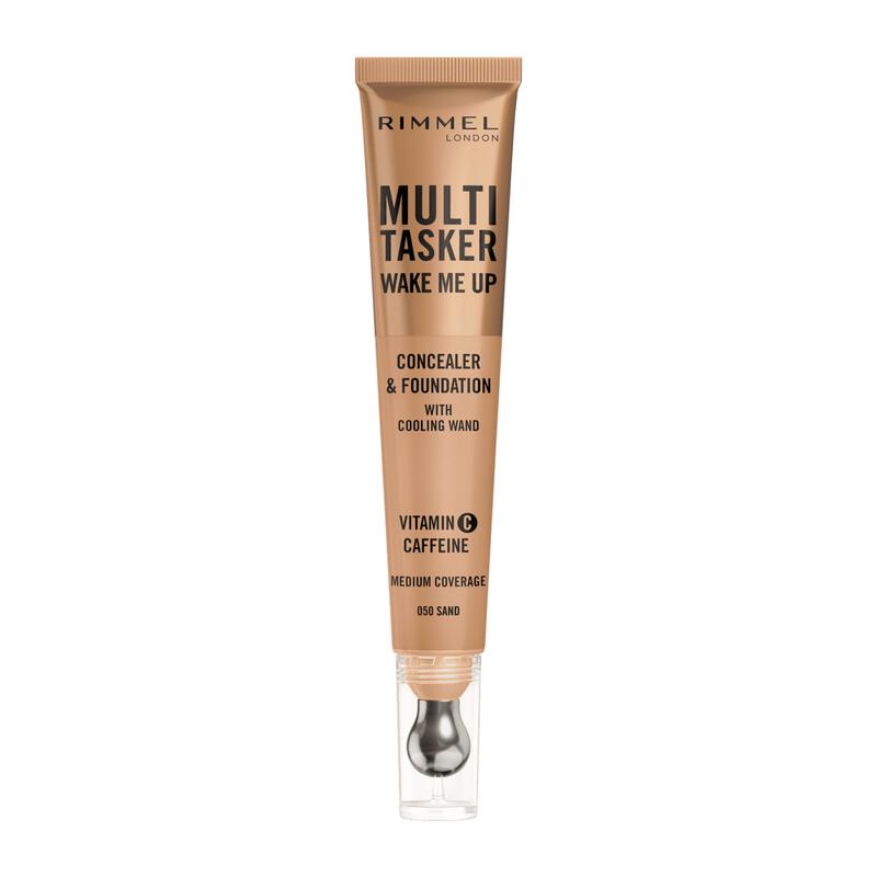Rimmel London Multi-Tasker Wake Me Up Concealer en Foundation 050 Sand