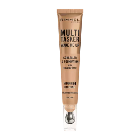 Rimmel London Multi-Tasker Wake Me Up Concealer en Foundation 050 Sand