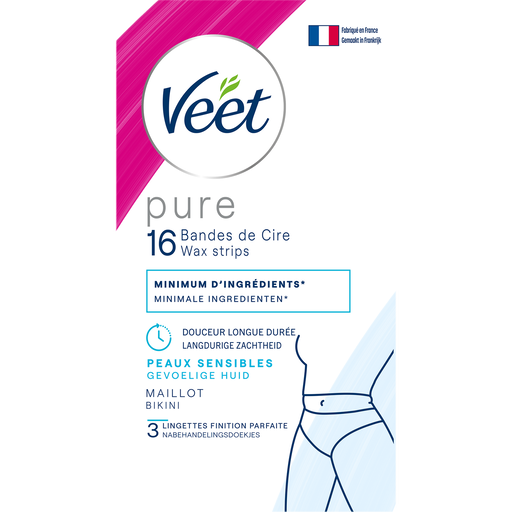 Veet Pure Bikini Waxstrips 16 stuks