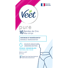 Veet Pure Waxstrips Bikini 16 stuks