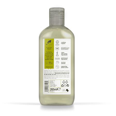 Dr. Organic Tea Tree Shampoo 265 ML