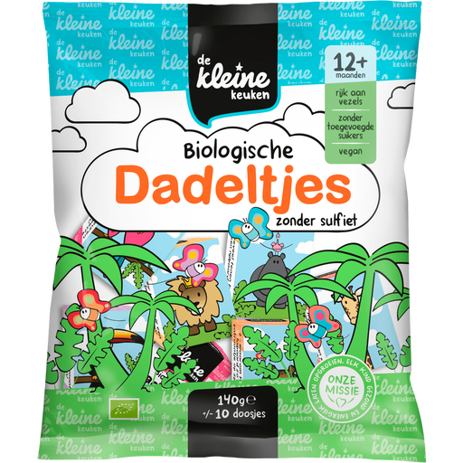 De Kleine Keuken Bio Dadeltjes Zonder Sulfiet 140 gram