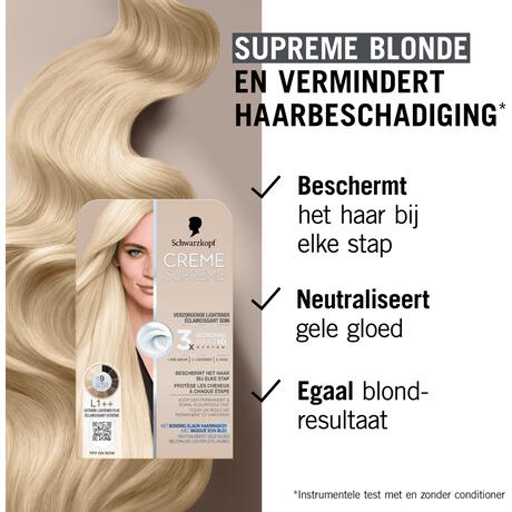 Schwarzkopf Creme Supreme L1++ Extreme Lightener Plus