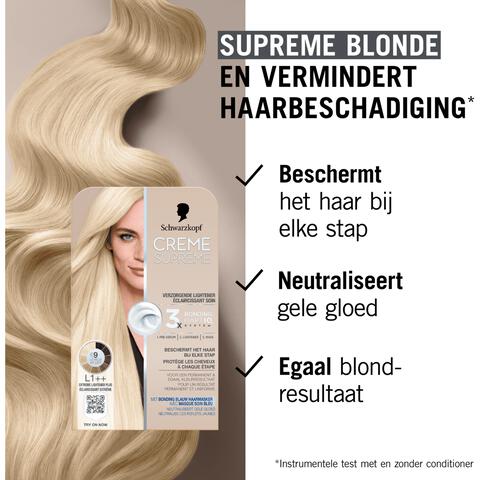 Schwarzkopf Creme Supreme L1++ Extreme Lightener Plus