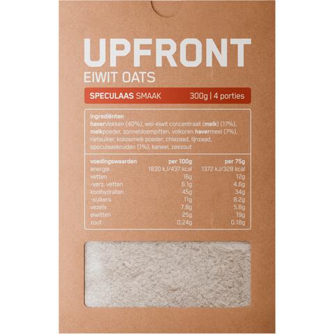 Upfront eiwit oats speculaas