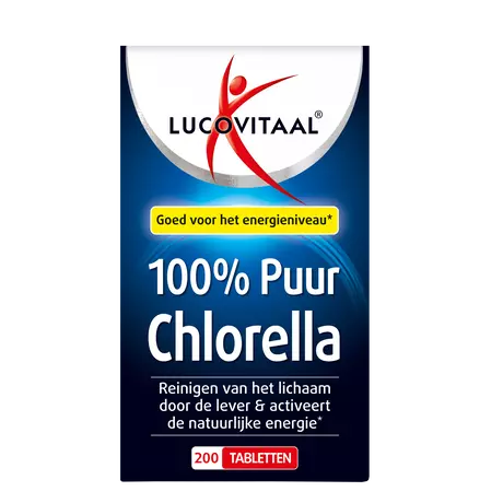 Lucovitaal 100% Puur Chlorella Tabletten 200 stuks