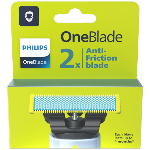 Philips OneBlade First Shave Navulmesjes QP225/50 2 stuks