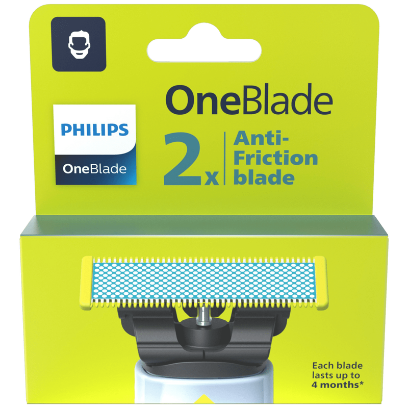Philips OneBlade First Shave Navulmesjes QP225/50 2 stuks