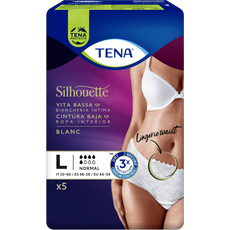 TENA Silhouette Pants Normal Wit Low Waist L 5 stuks