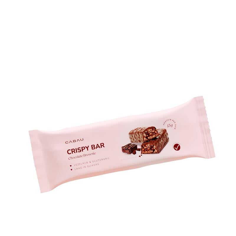 Cabau crispy bar chocolate brownie
