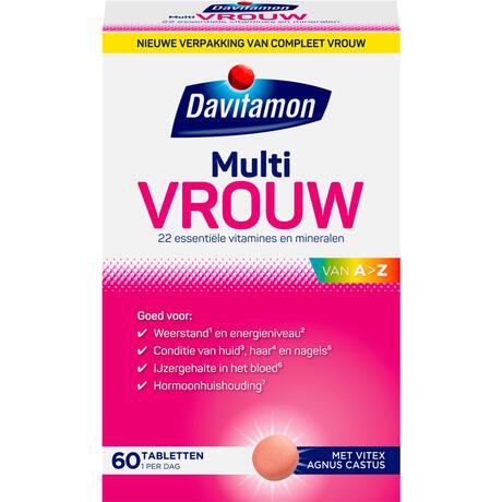 Davitamon Multi Vrouw Tabletten 60 stuks