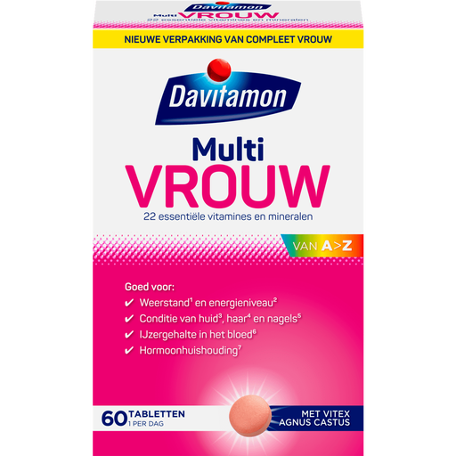 Davitamon Multi Vrouw Tabletten 60 stuks