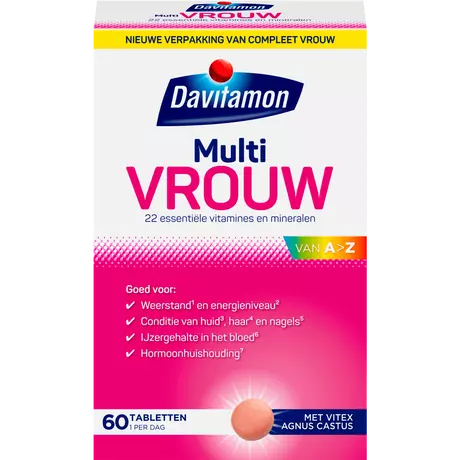 Davitamon Multi Vrouw Tabletten 60 stuks