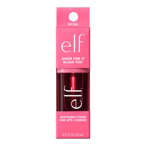 e.l.f. Sheer For It Blush Tint Left on Red&nbsp;