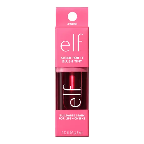 e.l.f. Sheer For It Blush Tint Left on Red&nbsp;