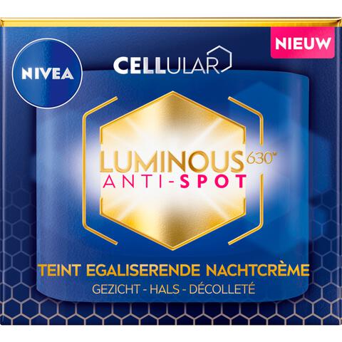 NIVEA Cellular Luminous630 Anti-Spot Nachtcrème 50 ML
