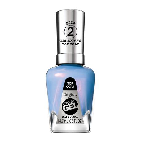 Sally Hansen Miracle Gel Top Coat - Blauw - 113 Galax-Sea