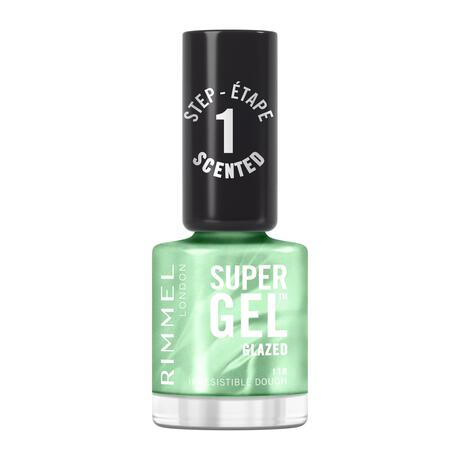 Rimmel London Super Gel Scented Glazed Nails nagellak 118 Irresistible Dough 12 ML