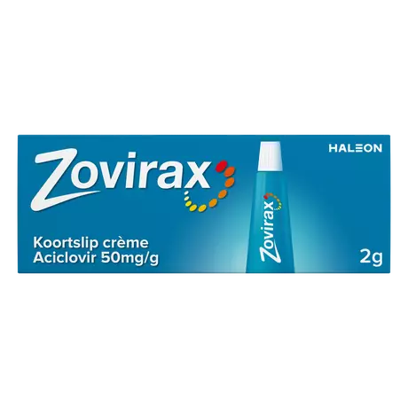Zovirax Koortslip Creme 50 mg/g - tube 2 gram