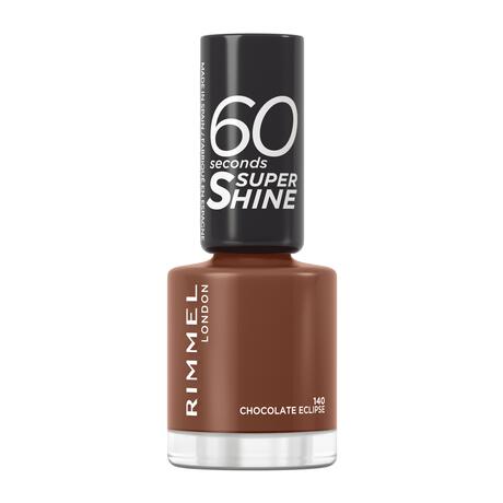 Rimmel London 60 Seconds Supershine Nagellak 140 Chocolate Eclipse 8 ML