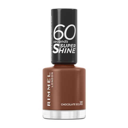 Rimmel London 60 Seconds SuperShine Nagellak 140 Chocolate Eclipse 8 ML