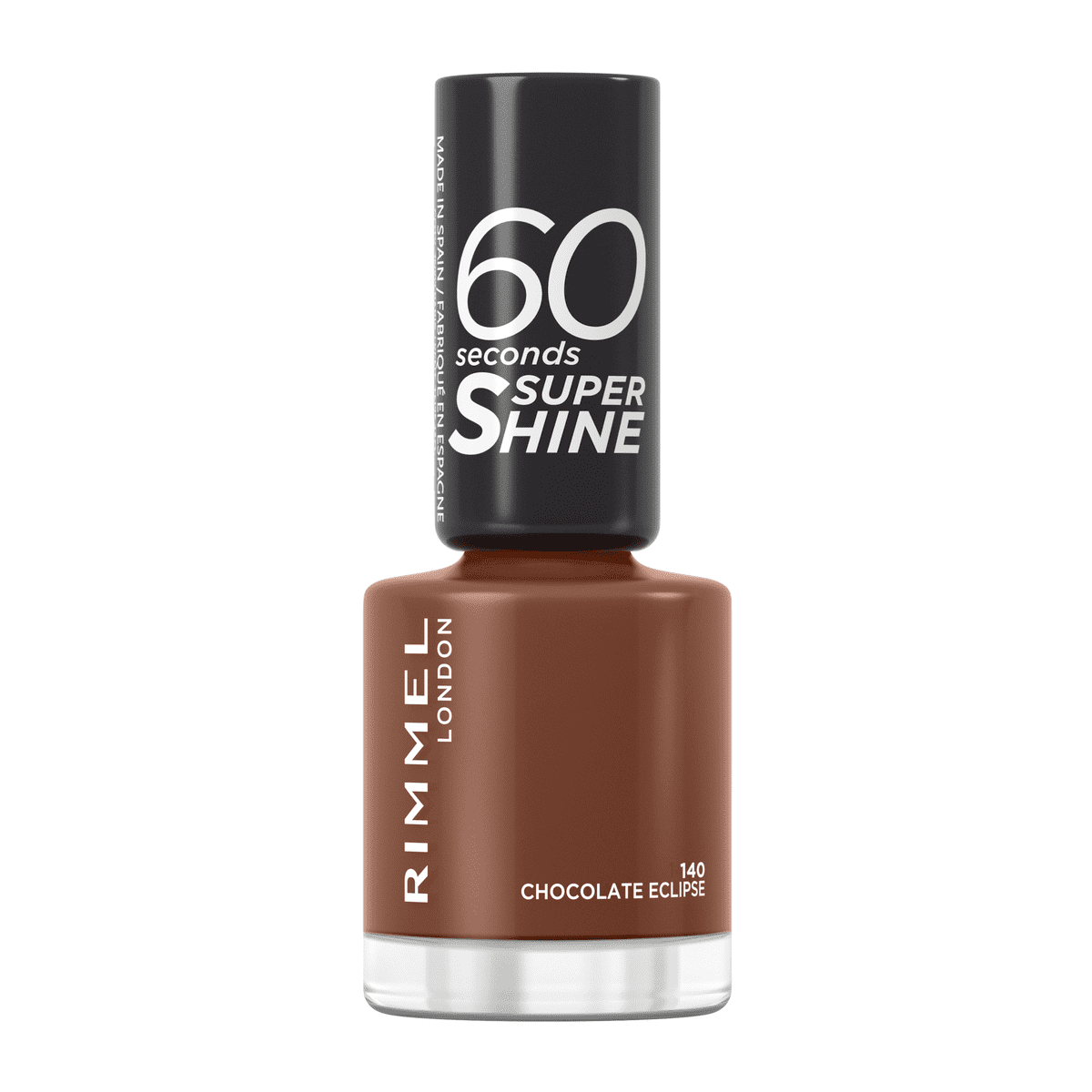 Rimmel London 60 Seconds SuperShine Nagellak 140 Chocolate Eclipse 8 ML