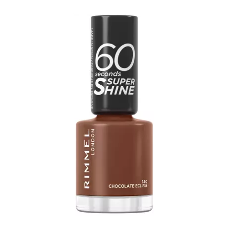 Rimmel London 60 Seconds SuperShine Nagellak 140 Chocolate Eclipse 8 ML