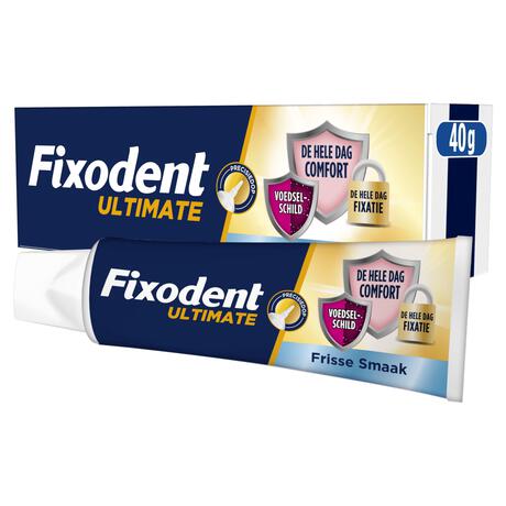 Fixodent Food Barrier Frisse Smaak Kleefpasta - 40 GR