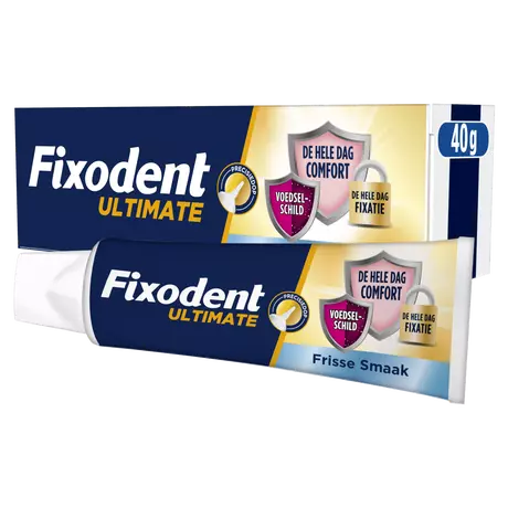 Fixodent Ultimate Frisse Smaak Kleefpasta 40 gram