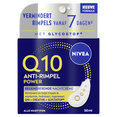 NIVEA Q10 Power Anti-Rimpel Nachtcrème 50 ML