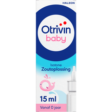 Otrivin Baby Zoutoplossing Neusspray bij een Verstopte Neus 15 ML