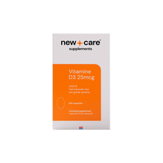 New Care Vitamine D3 25mcg Capsules 100 stuks