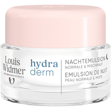 Louis Widmer Hydraderm Nachtemulsie Zonder Parfum 50 ML