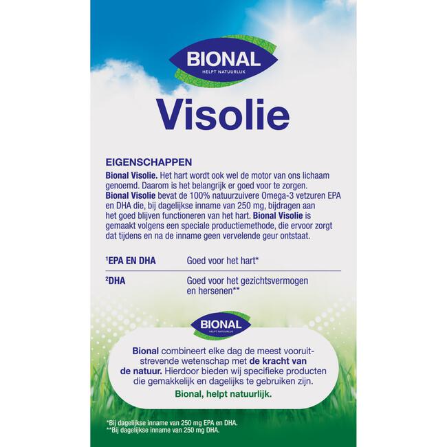 verwijzen Converteren Pigment Bional Visolie Capsules 100 EA | Etos