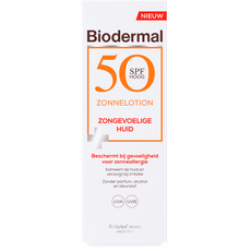 Biodermal Zonnelotion SPF 50 Zongevoelige Huid 100 ML