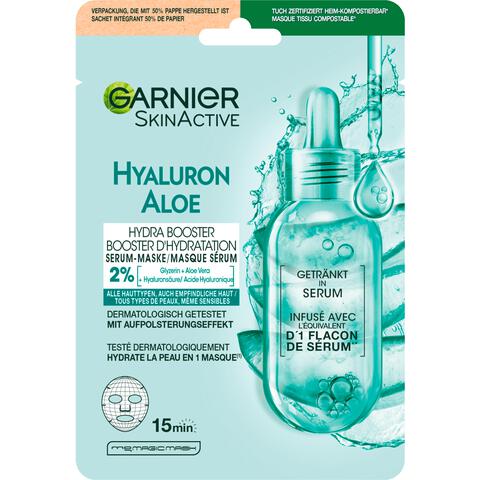 Garnier SkinActive Hydra Bomb Hydraterend + Verfrissend Tissuemasker