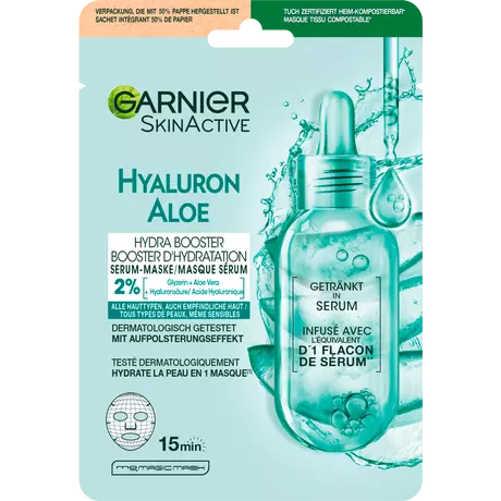 Garnier SkinActive Hydra Bomb Hydraterend + Verfrissend Tissuemasker