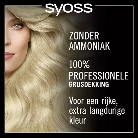 Syoss Oleo Intense Permanente Haarkleuring 9-10 Stralend Blond