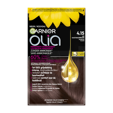 Garnier Olia Permanente Haarverf 4.15 IJs-Kastanjebruin