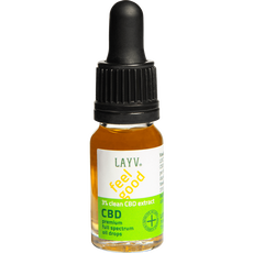 Layv Clean +500 mg Full Spectrum CBD Olie