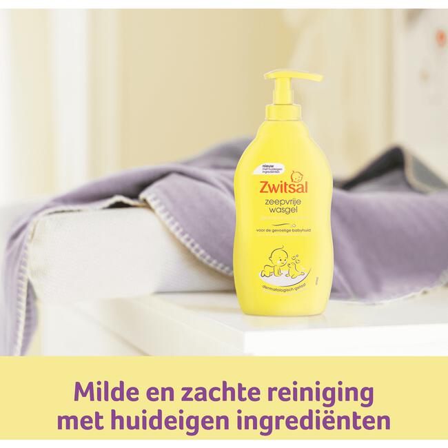 Zwitsal Baby Zeepvrije Wasgel 400 ML