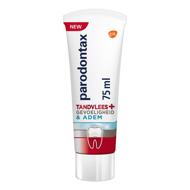 Parodontax Tandvlees + Gevoeligheid & Adem Dagelijkse Tandpasta 75 ML