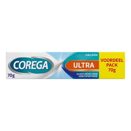 Corega Ultra Kleefcreme Gebitsprothese - 70 GR