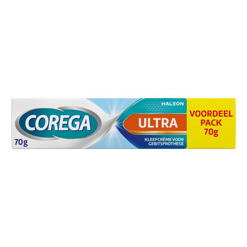 Corega Ultra Kleefcrème Gebitsprothese 70 gram