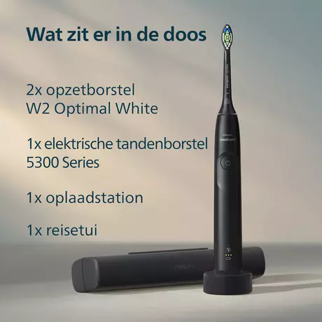 Philips Sonicare Elektrische Tandenborstel 5300 series zwart HX7101/03